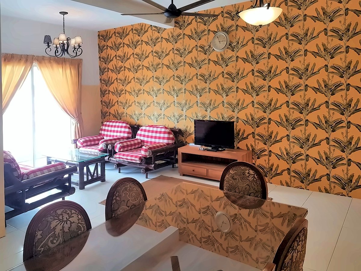 Ruang tamu Idaman Villa @Pertam