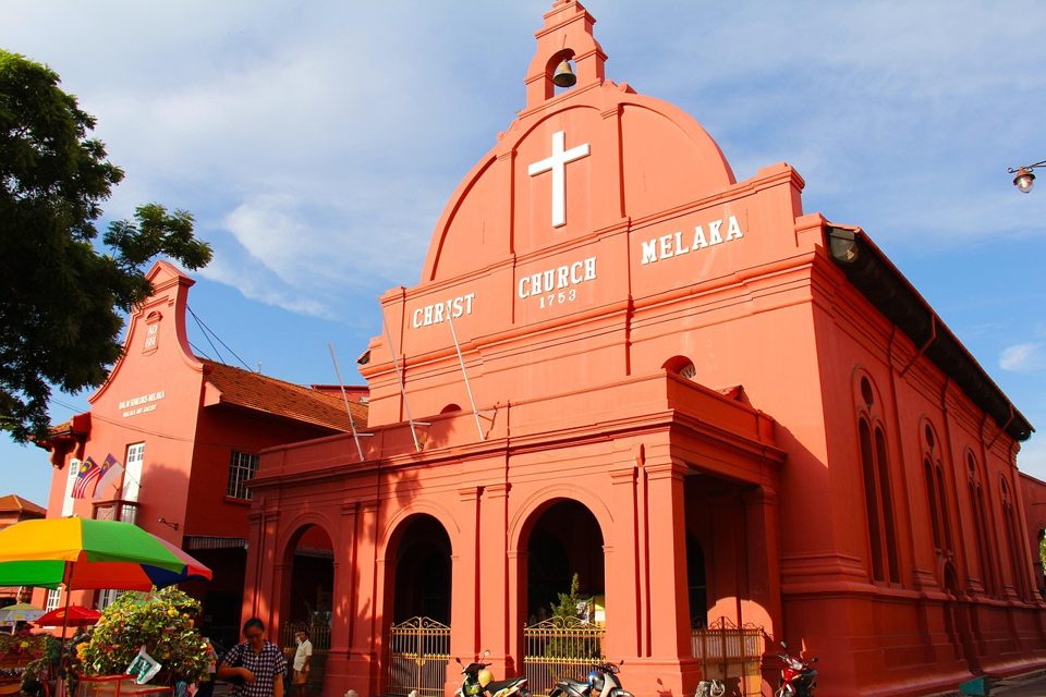 Christ Church di Dataran Merah, Bandar Hilir